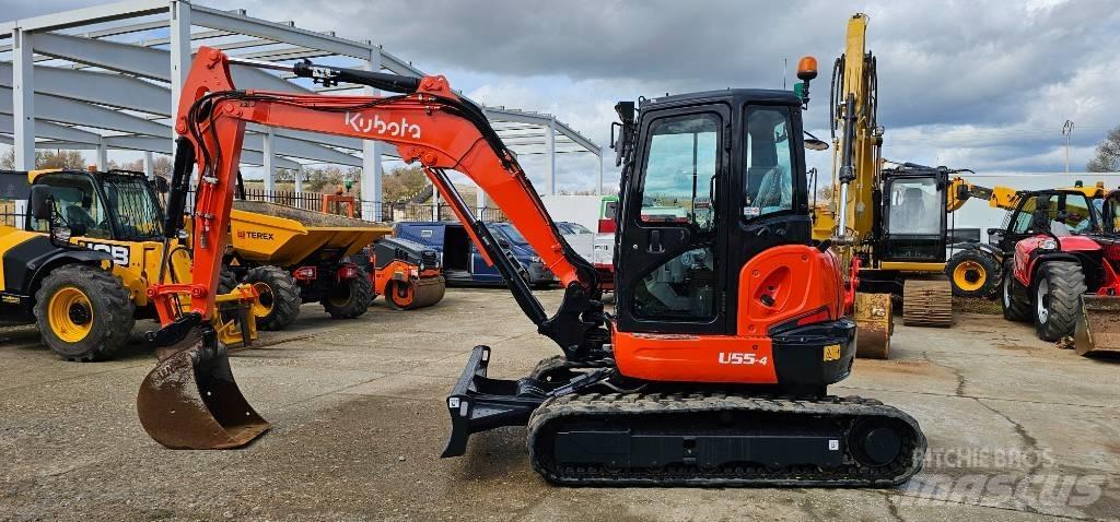 Kubota U 55 소형 굴삭기 7톤 미만