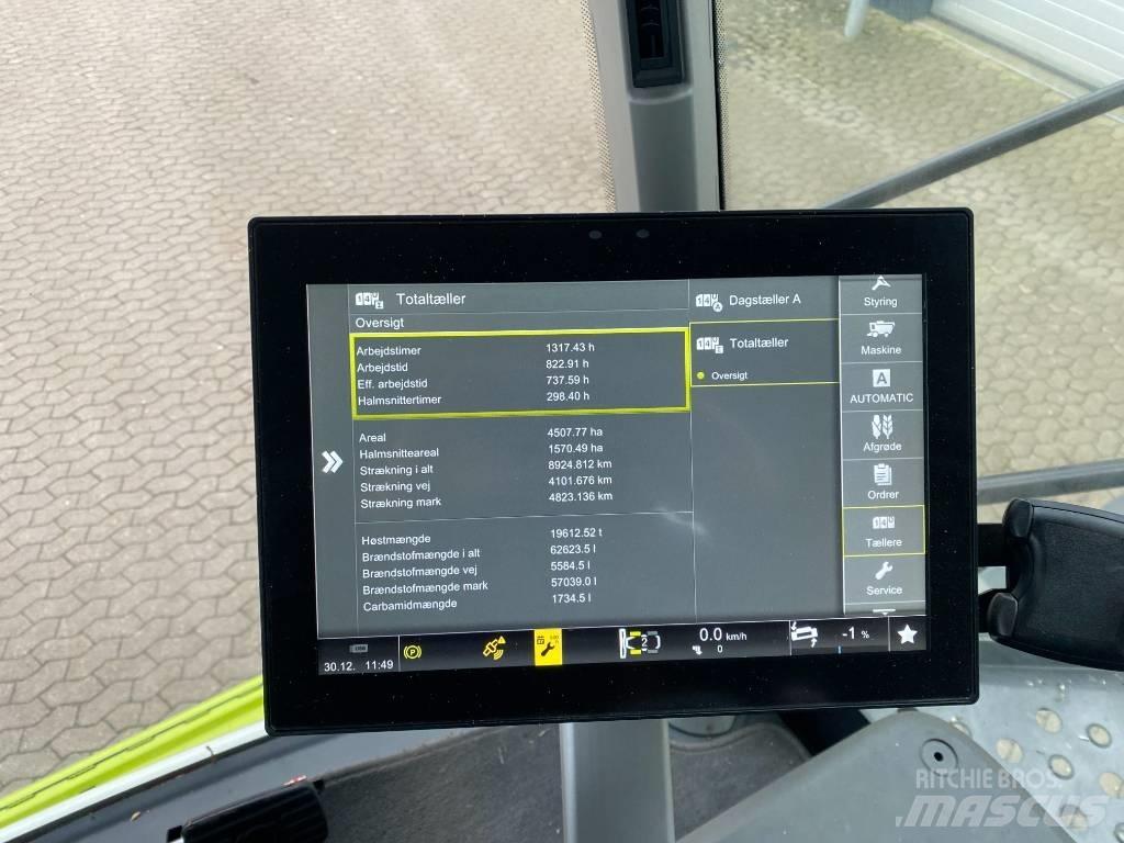 CLAAS Lexion 8800 TT 콤바인 수확기