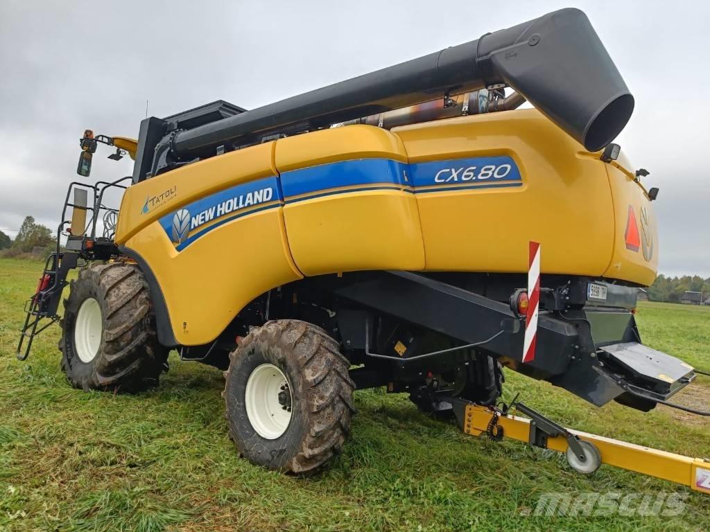 New Holland CX6.80 콤바인 수확기