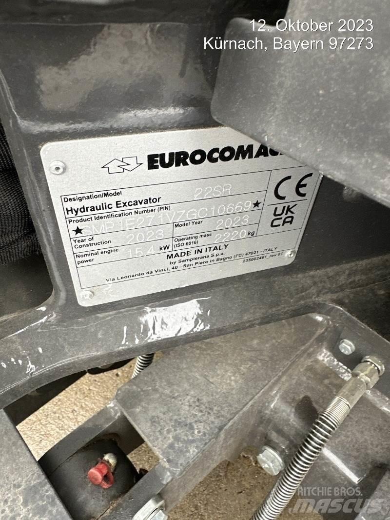 Eurocomach 22SR 소형 굴삭기 7톤 미만