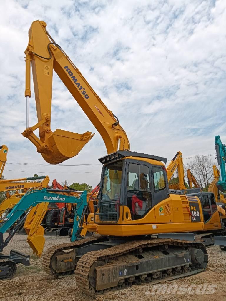 Komatsu PC 160 대형 굴삭기 29톤 이상