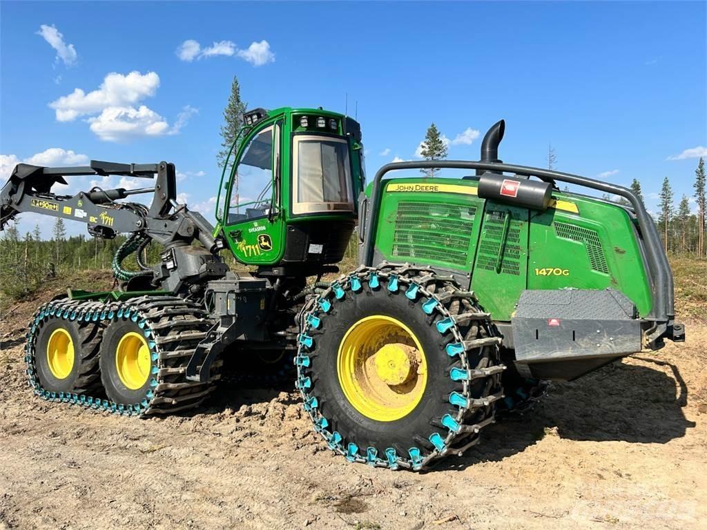 John Deere 1470G 원목 하베스터