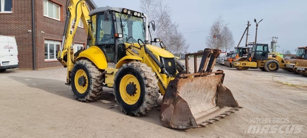 New Holland B 115 C 백호로더