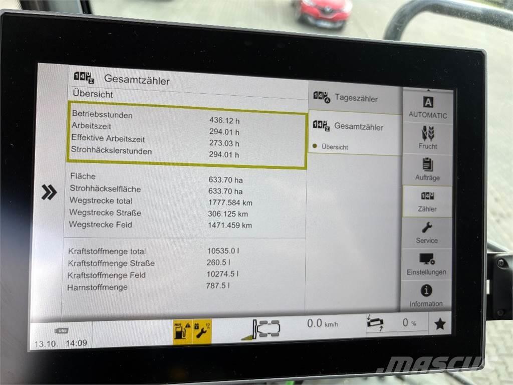 CLAAS TRION 520 콤바인 수확기