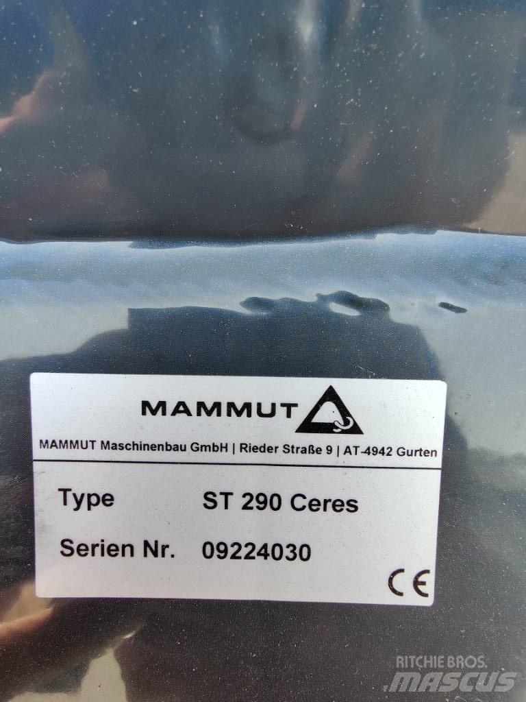 Mammut ST 290 Ceres 기타 목초 수확용 장비