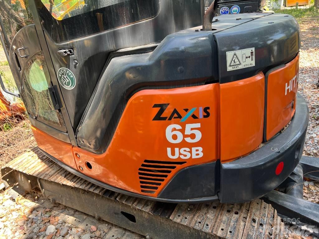 Hitachi ZX65UR 소형 굴삭기 7톤 미만