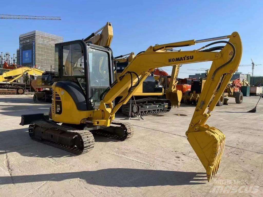Komatsu PC 35 소형 굴삭기 7톤 미만