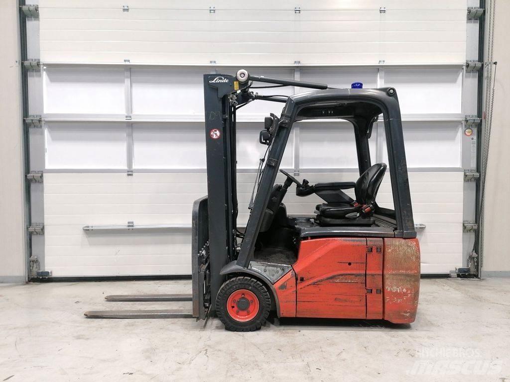 Linde E16C-01 전동 지게차