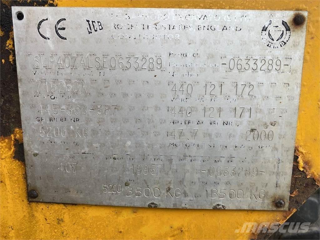 JCB 407 다목적 로더