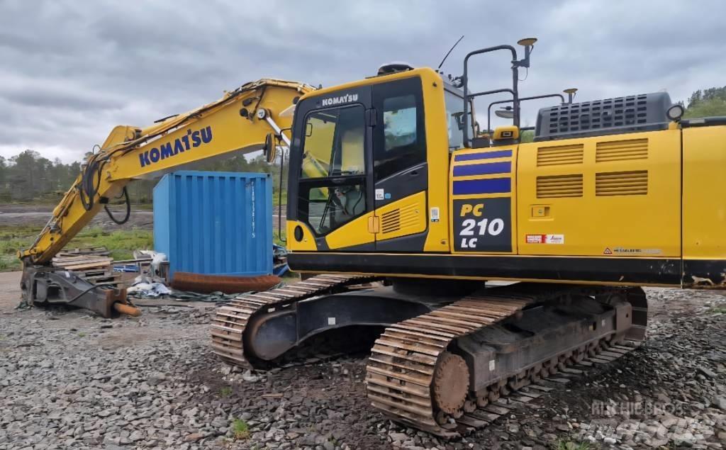 Komatsu PC 210 LC 대형 굴삭기 29톤 이상