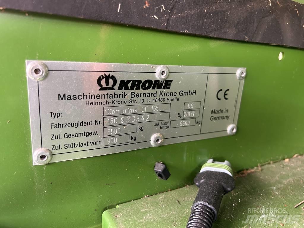 Krone CF155XC 원형 곤포기