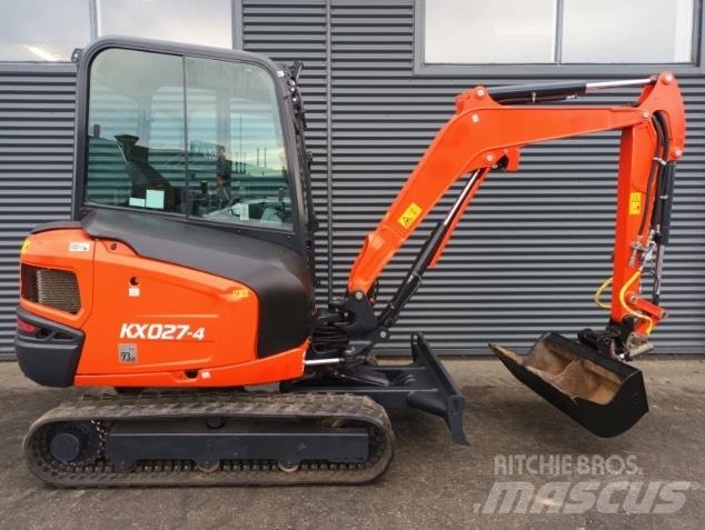 Kubota kx027-4 소형 굴삭기 7톤 미만