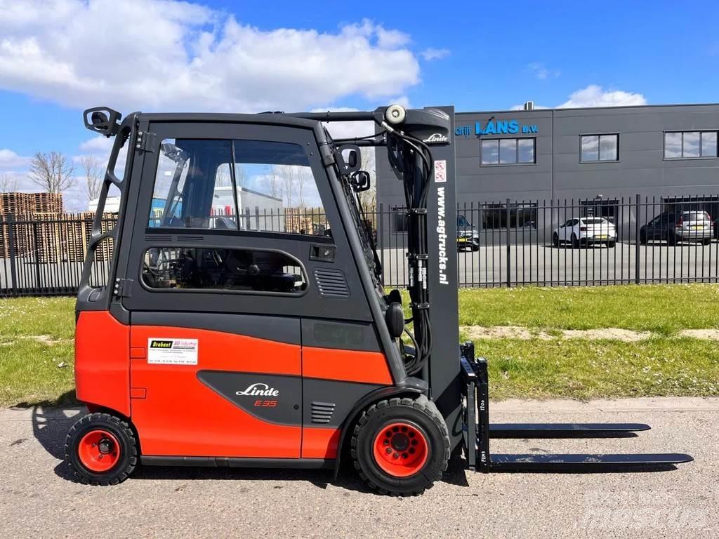 Linde E35HL-01 전동 지게차