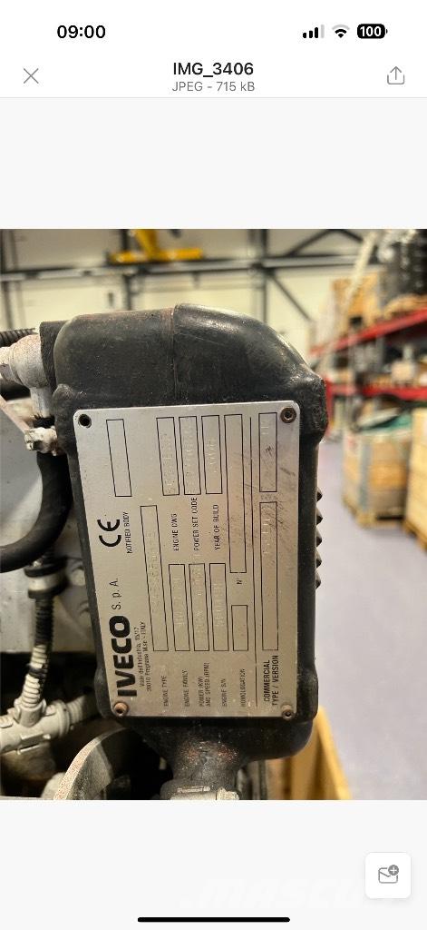 Iveco Innbordsmotor 선박기관