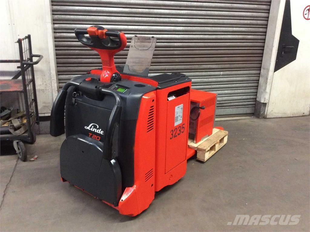 Linde T20AP 보행식 리치 지게차
