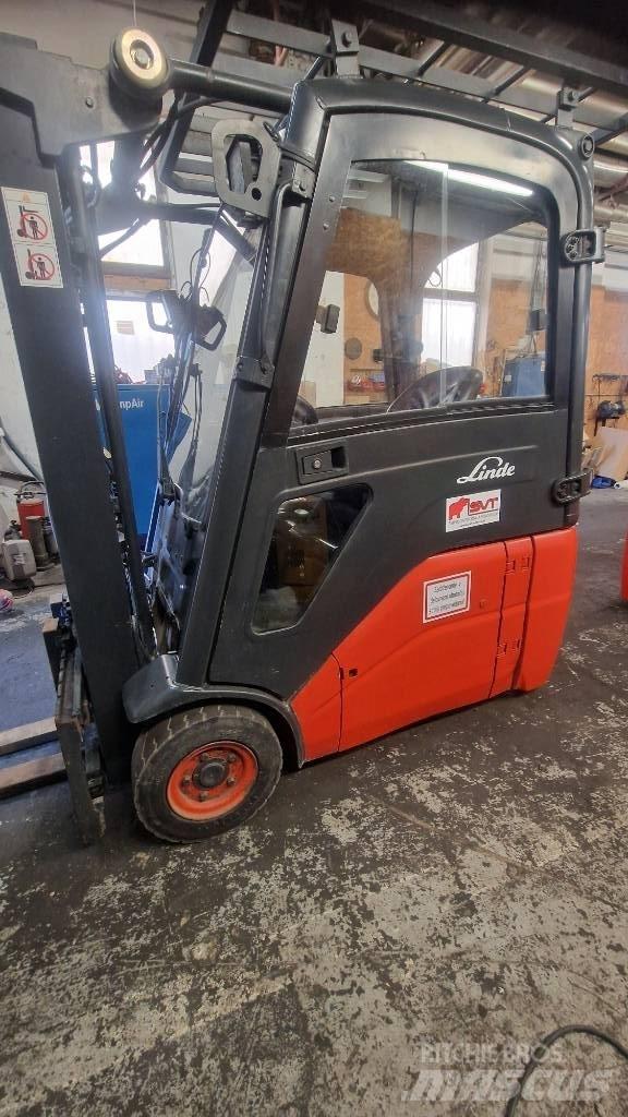 Linde E 16 전동 지게차