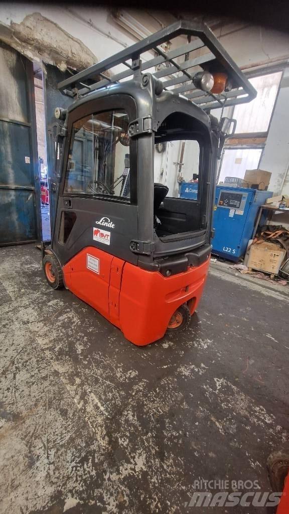 Linde E 16 전동 지게차