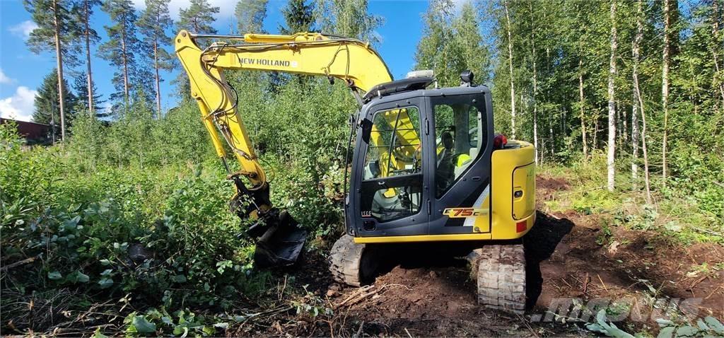 New Holland E75CSR 대형 굴삭기 29톤 이상