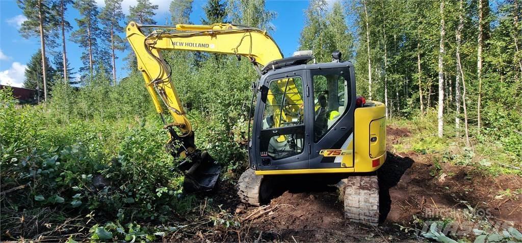 New Holland E75CSR 대형 굴삭기 29톤 이상