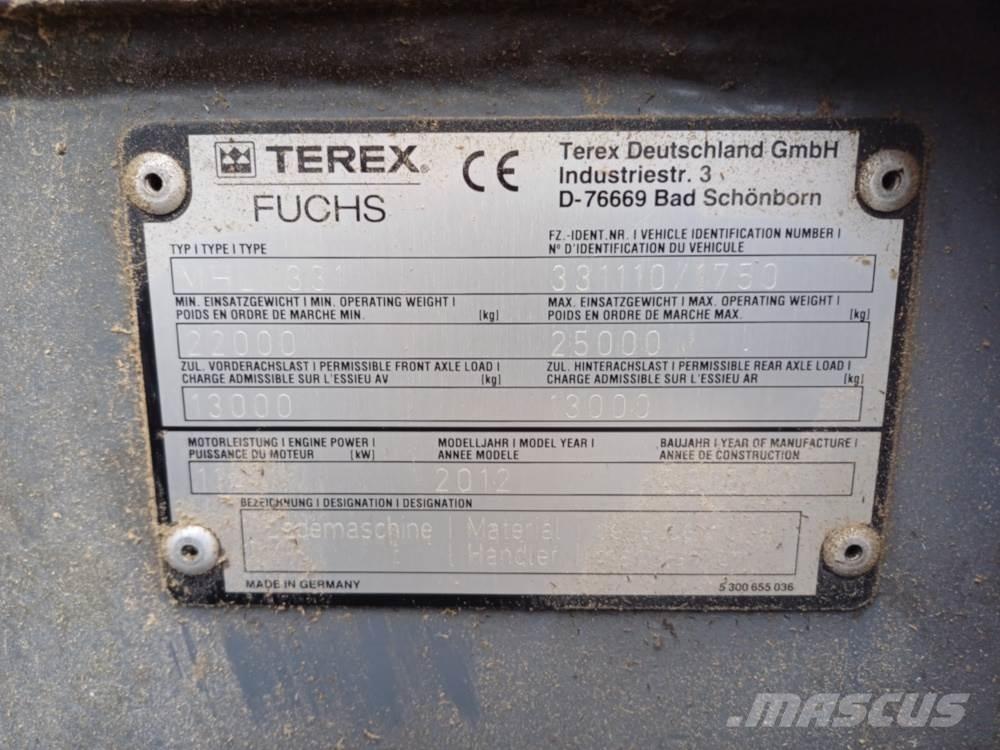 Fuchs MHL 331 폐기물/산업 처리기