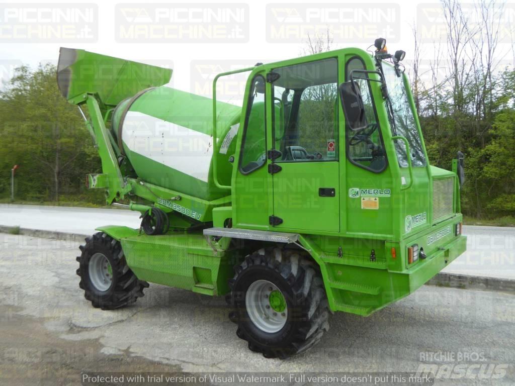 Merlo DBM3500EV 콘크리트/몰타르 믹서