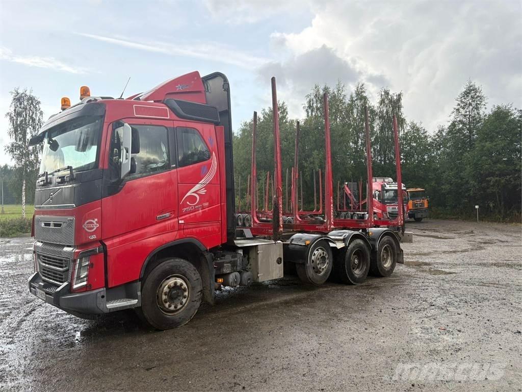 Volvo FH16 목재 트럭