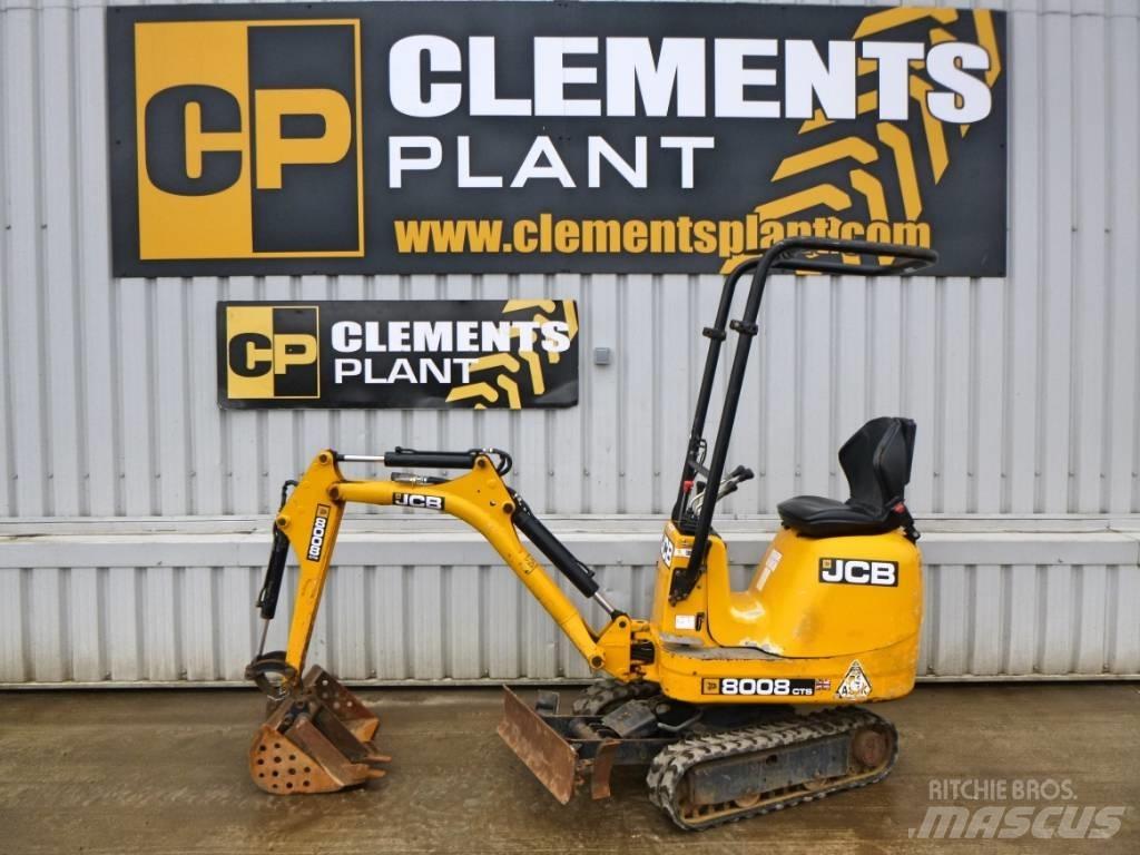 JCB 8008 CTS 소형 굴삭기 7톤 미만