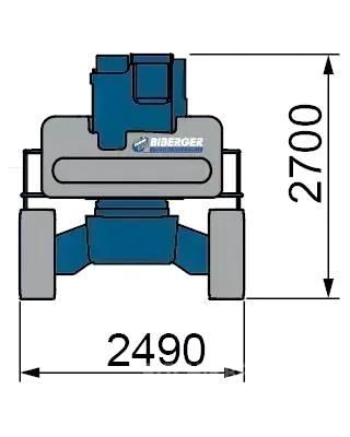  HR 28 Hybrid 4x4 관절형 전동이동 리프트