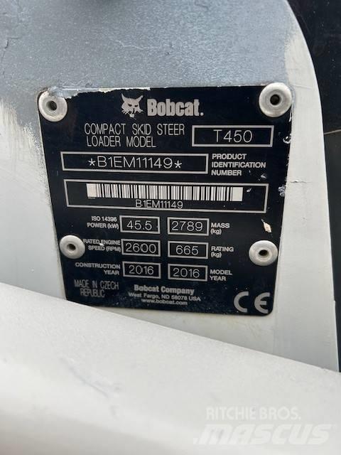 Bobcat T 450  스키드로더