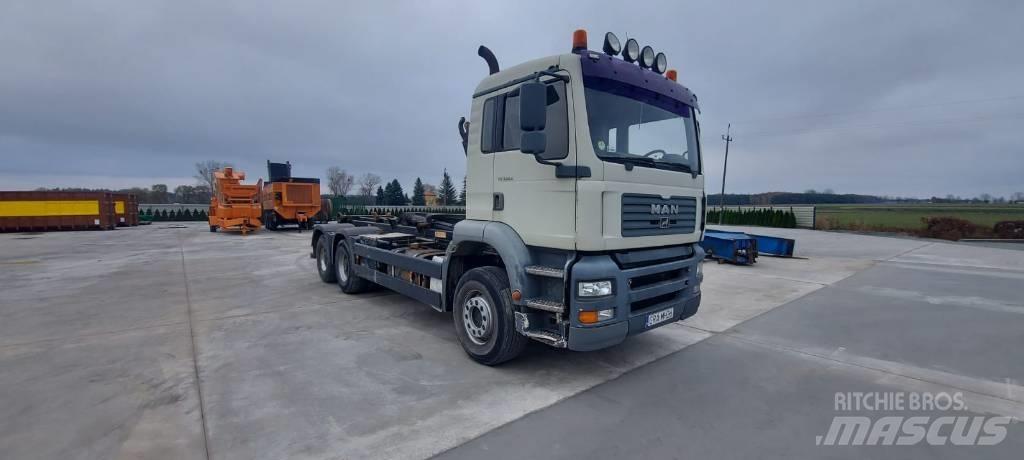 MAN TGA 26.363 훅 리프트 트럭