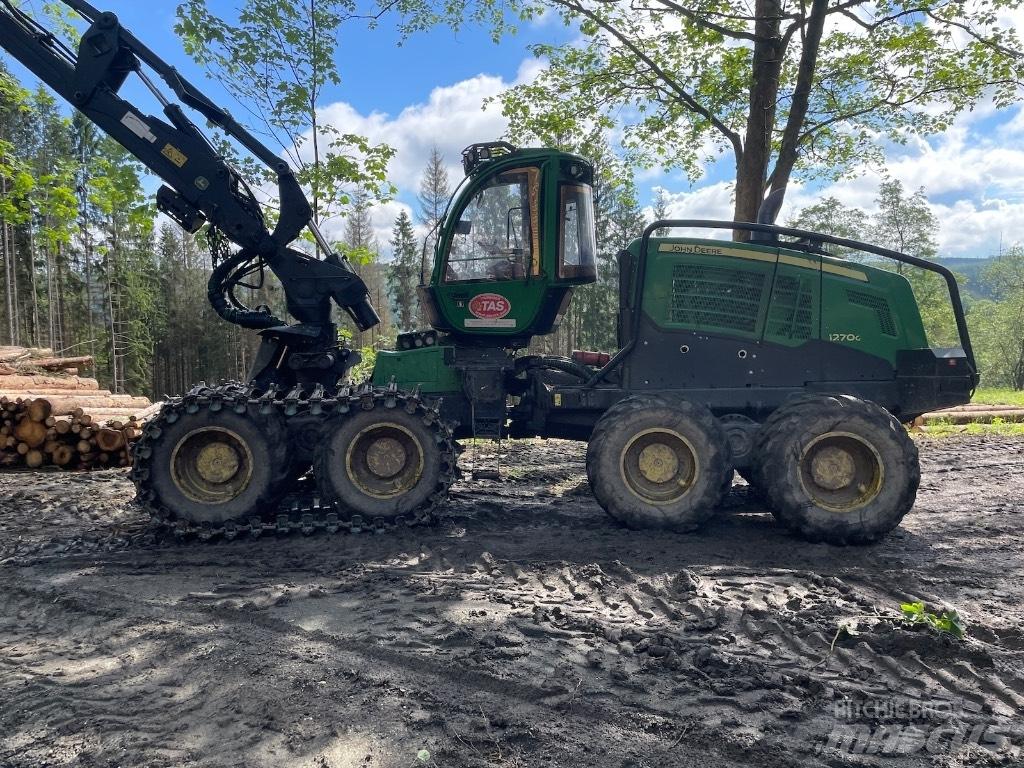 John Deere 1270G 8WD 원목 하베스터