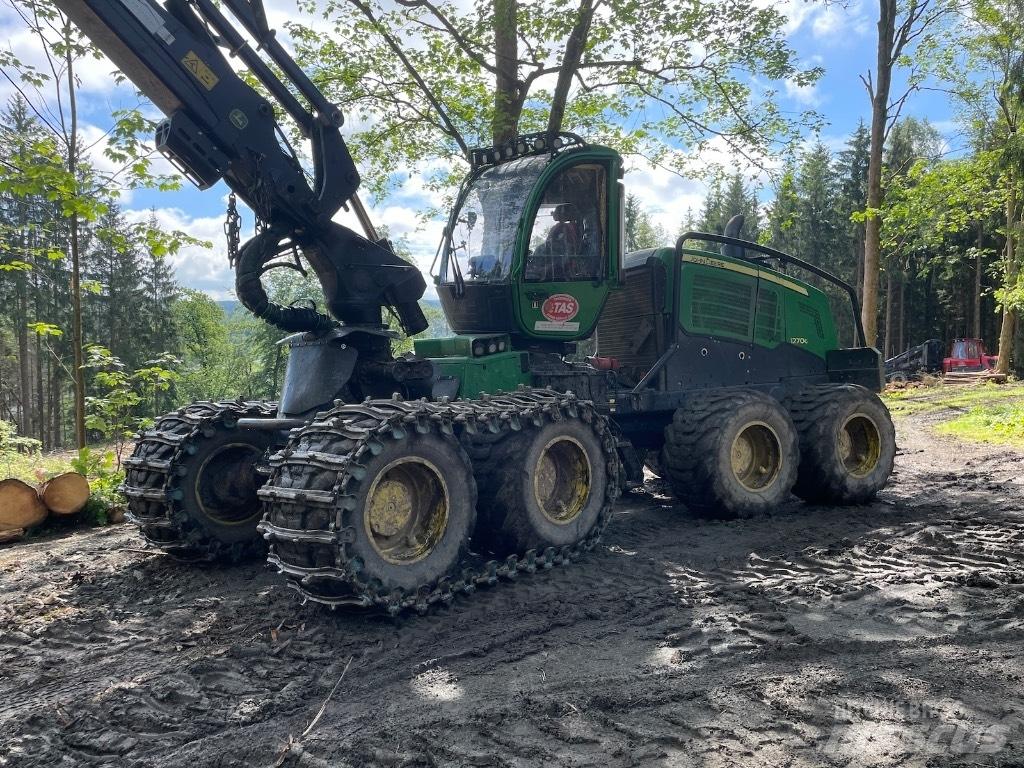 John Deere 1270G 8WD 원목 하베스터