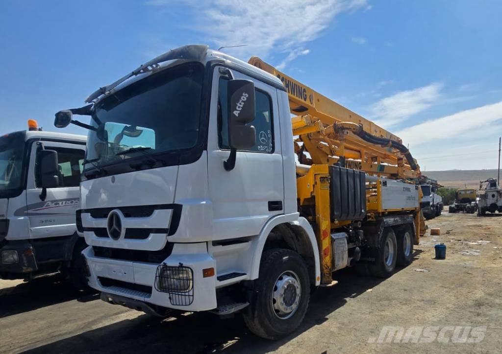 Schwing 28X 콘크리트 펌프카