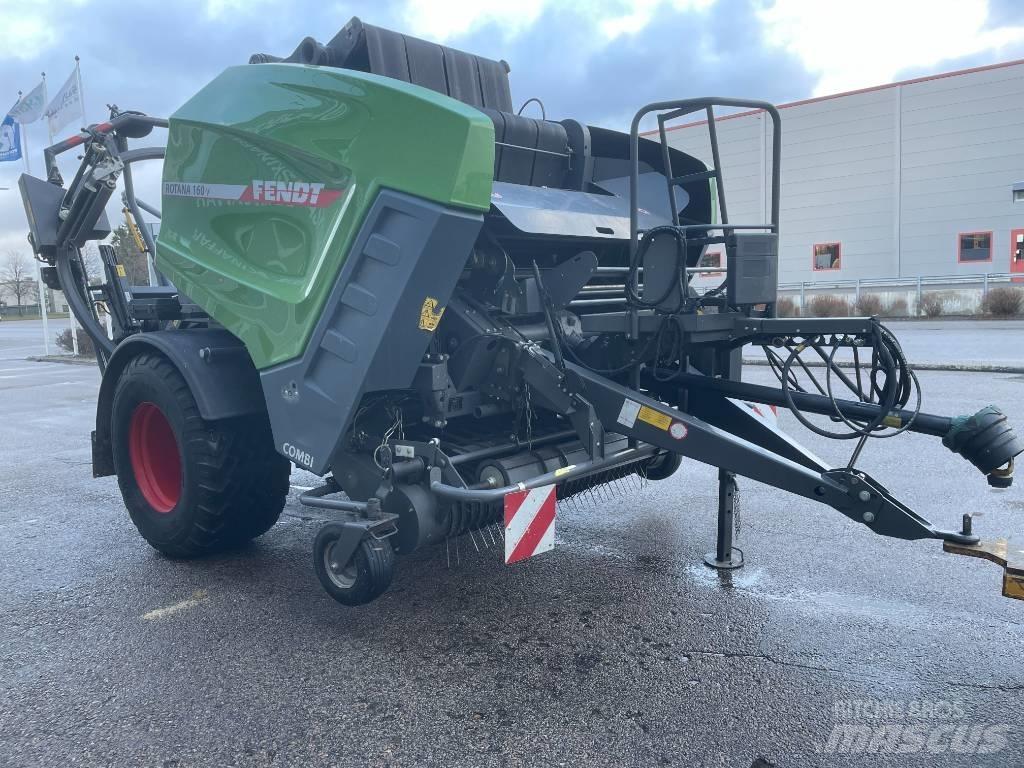 Fendt Rotana 160 V 원형 곤포기