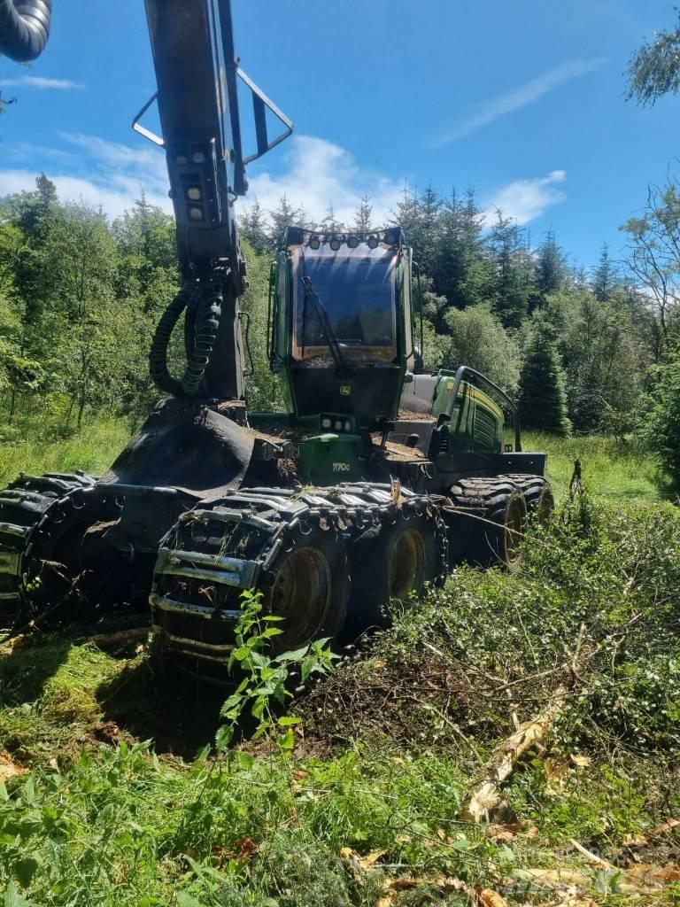 John Deere 1170 G 원목 하베스터