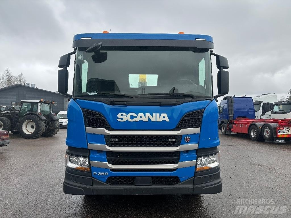 Scania P 360 훅 리프트 트럭