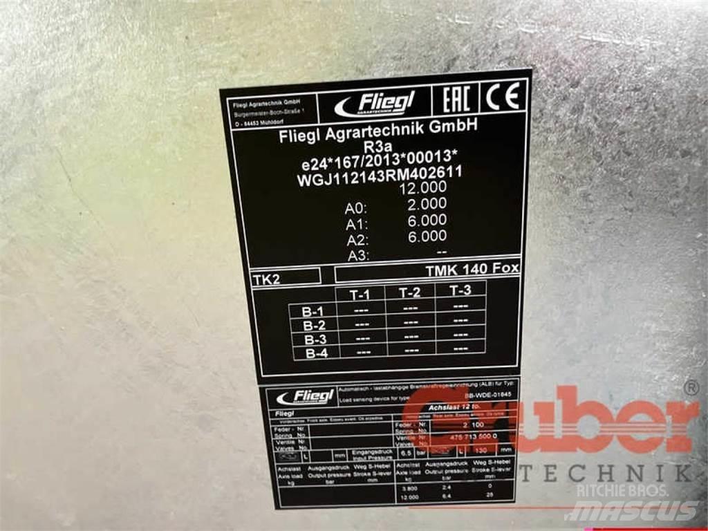 Fliegl TMK 140 Fox 티퍼 트레일러