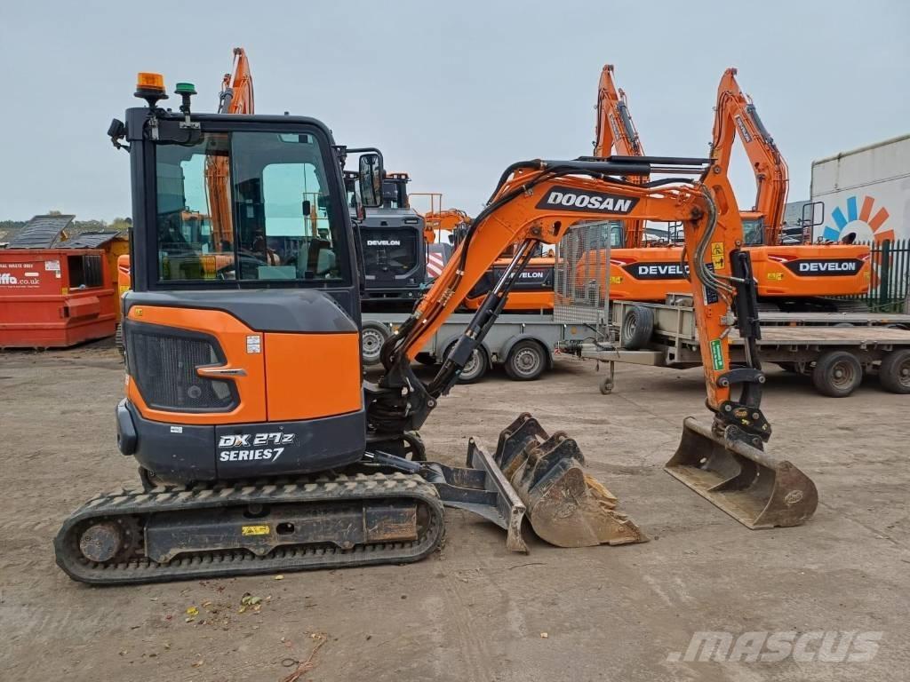 Doosan DX 27 Z - 7 소형 굴삭기 7톤 미만