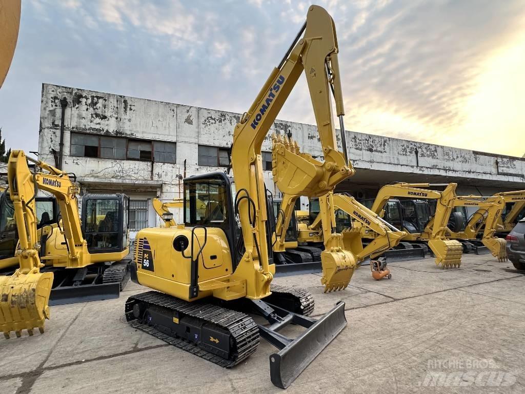 Komatsu PC56-7 소형 굴삭기 7톤 미만