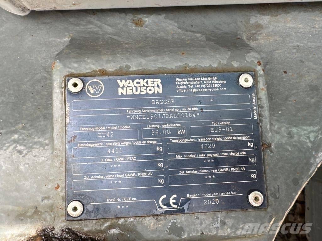 Wacker Neuson ET42 대형 굴삭기 29톤 이상