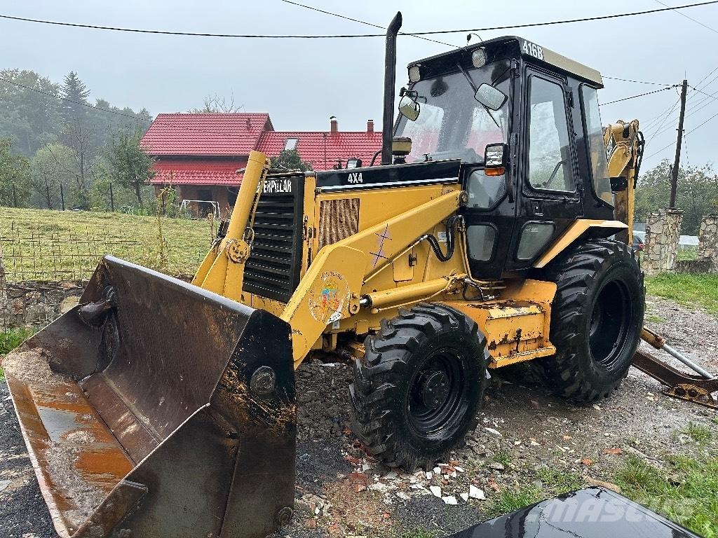 CAT 416B 백호로더