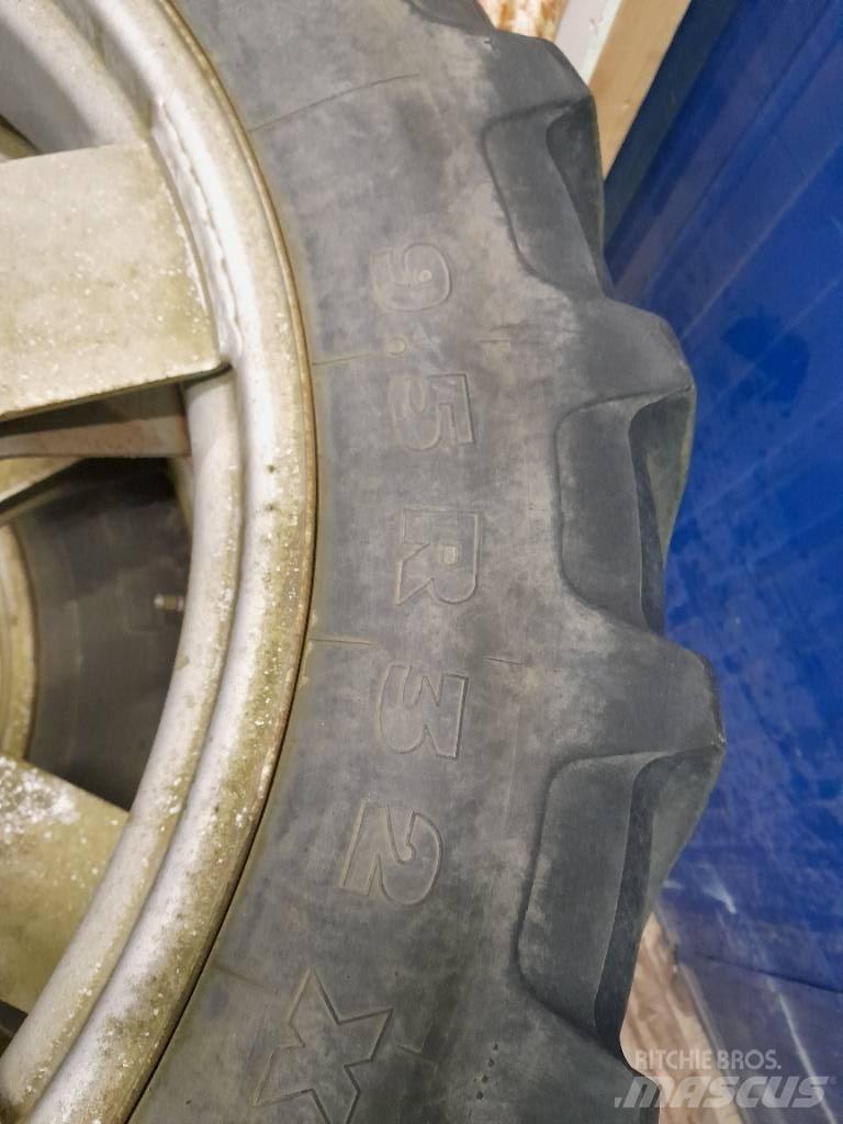 Michelin 9,5-32 타이어, 휠 및 림