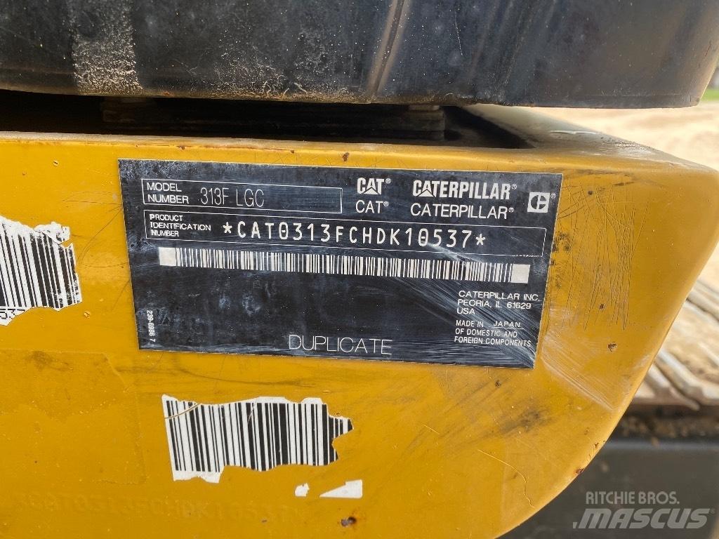 CAT 313 F LGC 대형 굴삭기 29톤 이상