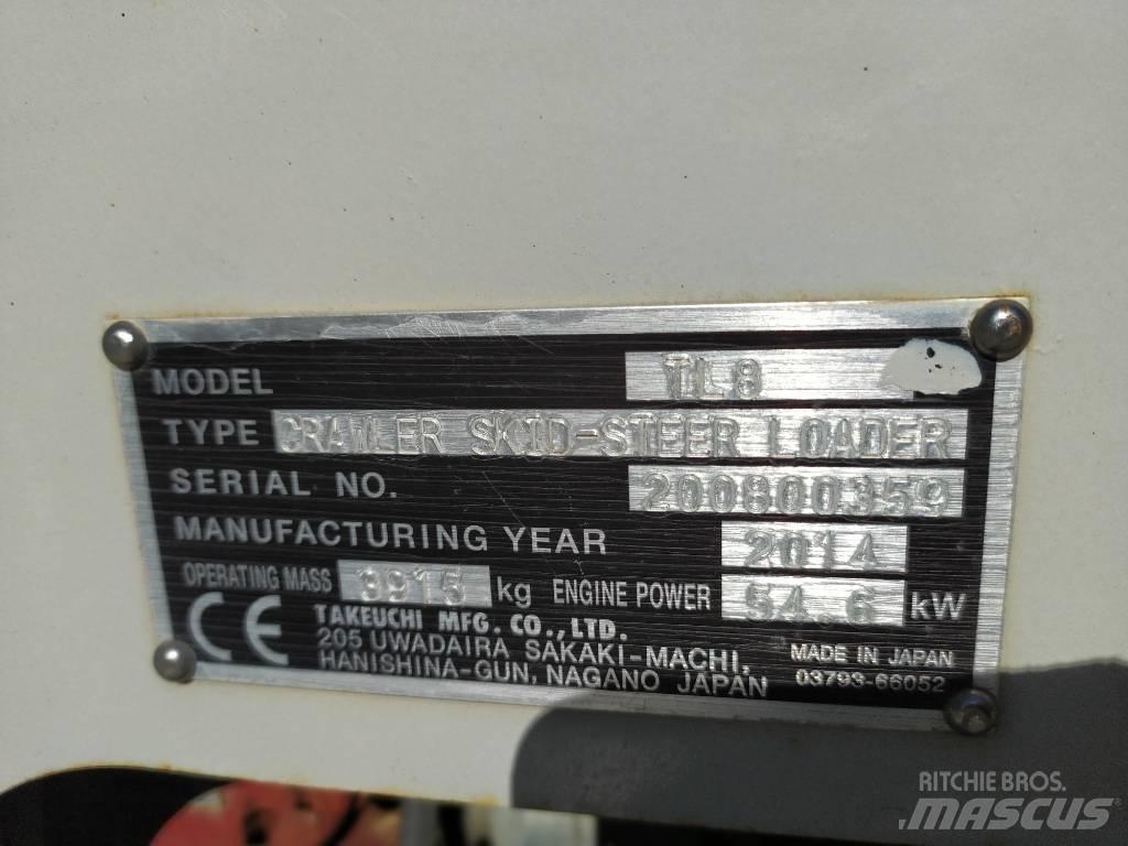 Takeuchi TL 8 궤도식 로우더