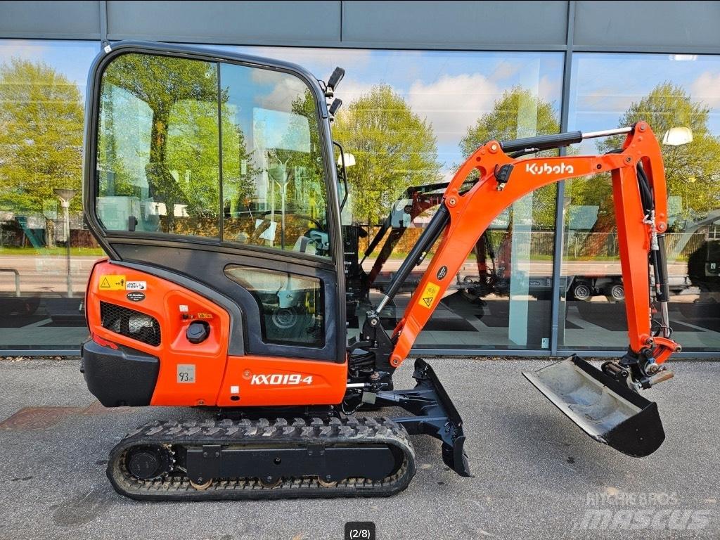 Kubota KX 019-4 소형 굴삭기 7톤 미만
