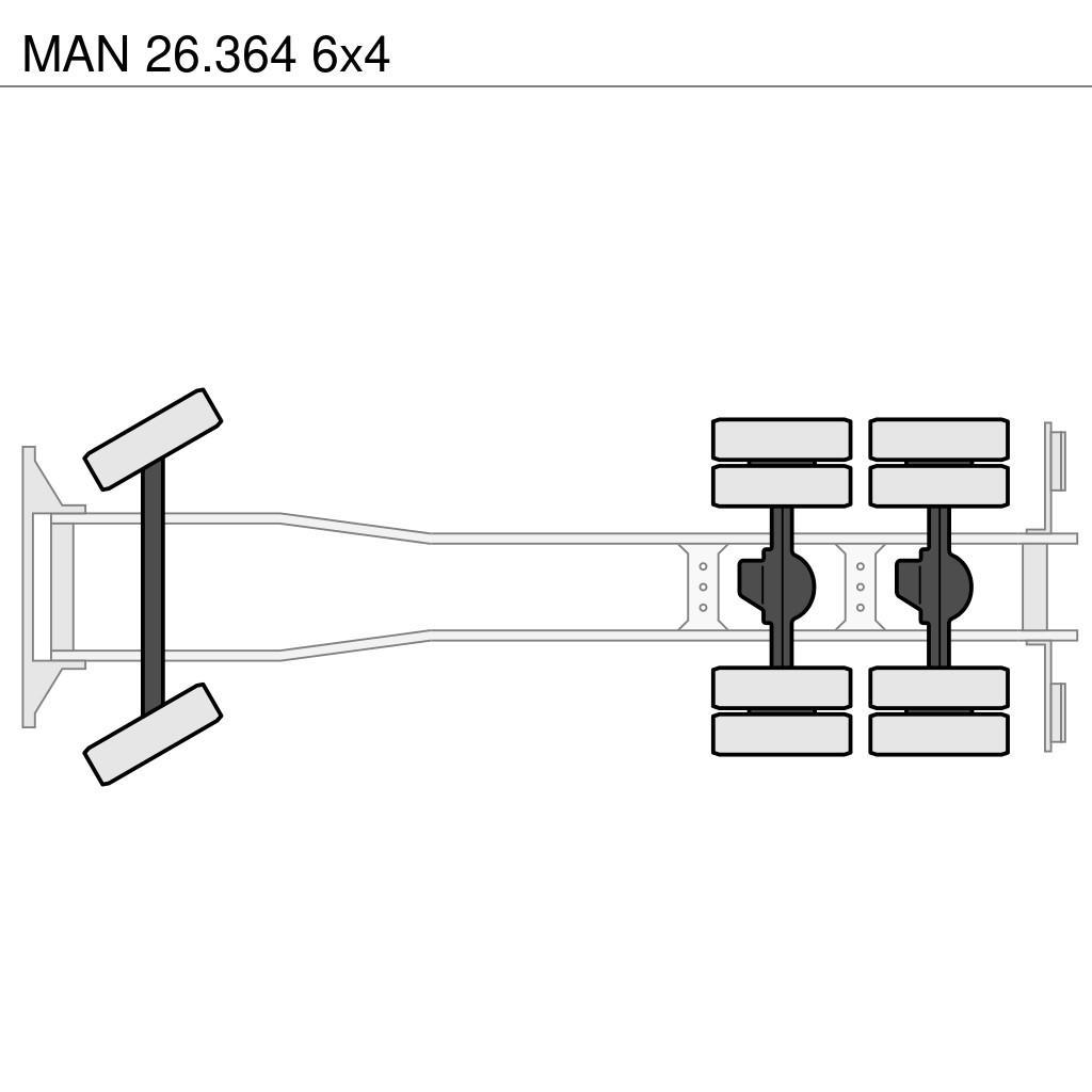 MAN 26.364 6x4 A/T 크레인