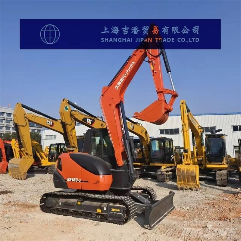 Kubota KX 183 중형굴삭기 7톤-28톤