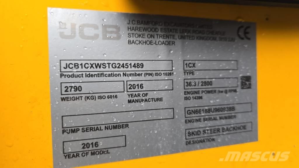 JCB 1 CX 백호로더