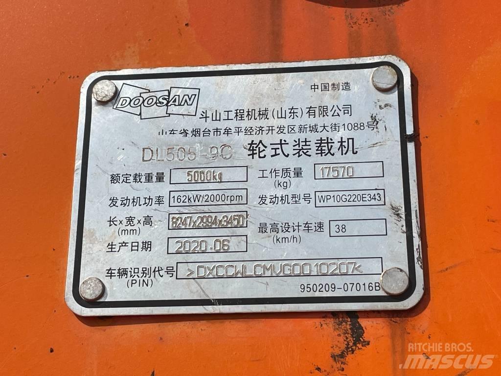 Doosan DL 505  휠로우더