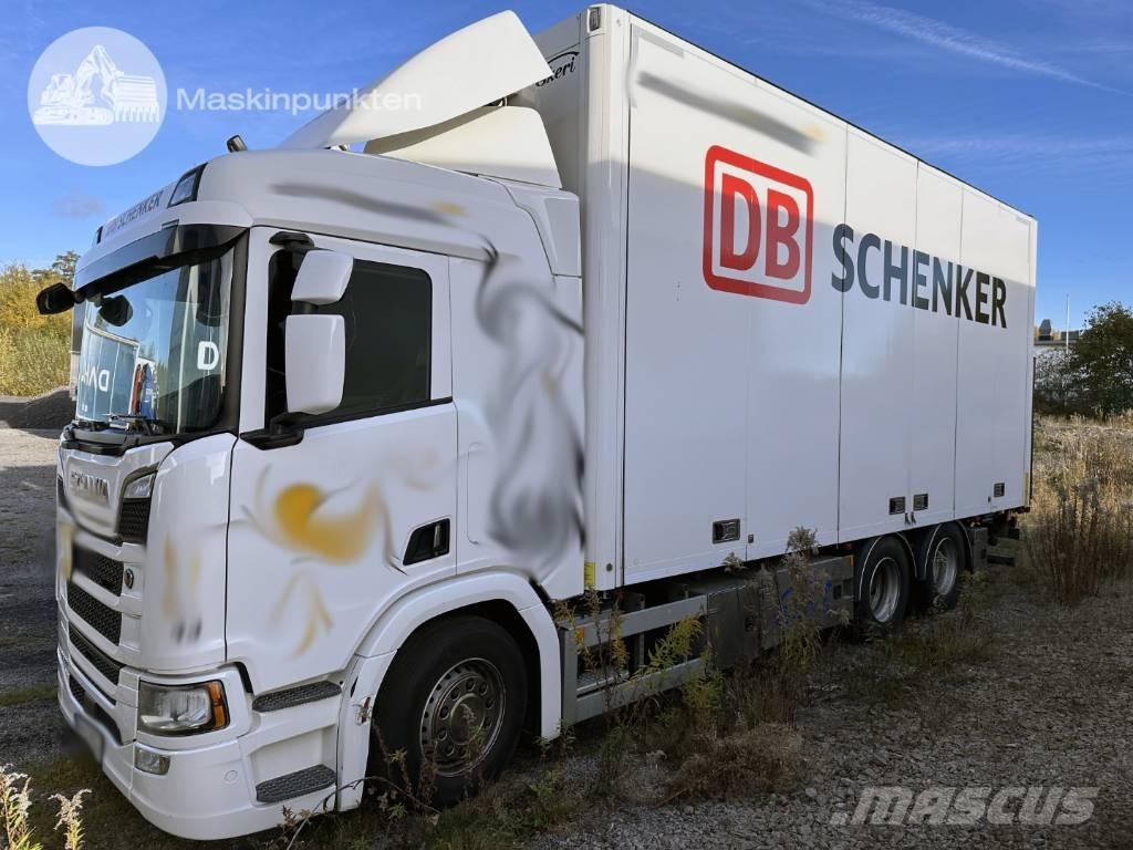 Scania R 580 탑차 트럭